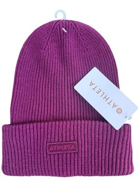 Athleta Upslope Beanie - Deep Plum